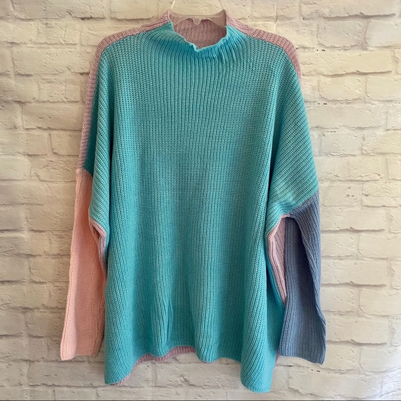 Sweaters - NEW Colourblock Sweater